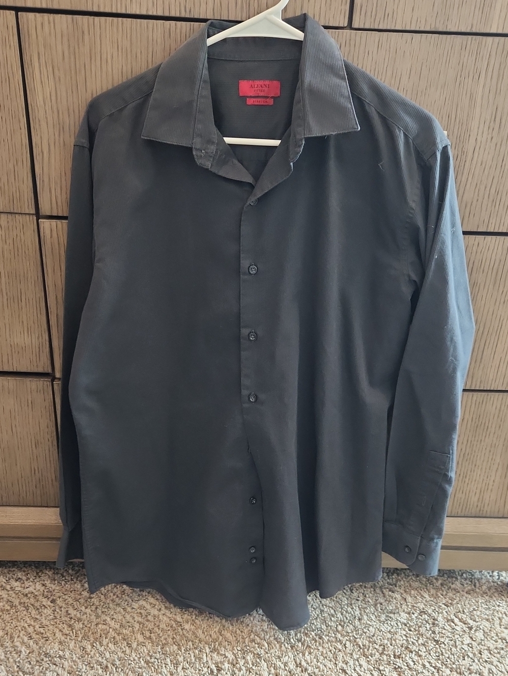 Alfani Men's Dark Charcoal Dress Shirt